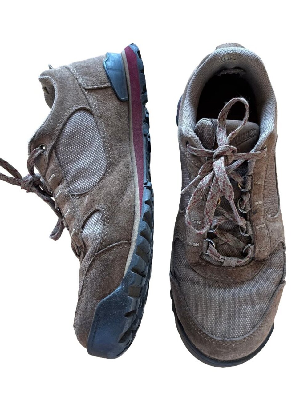 Danner Women's US 8.5 W Jag Low Suede Mesh Hiking Sneakers Chocolate Chip 37399
